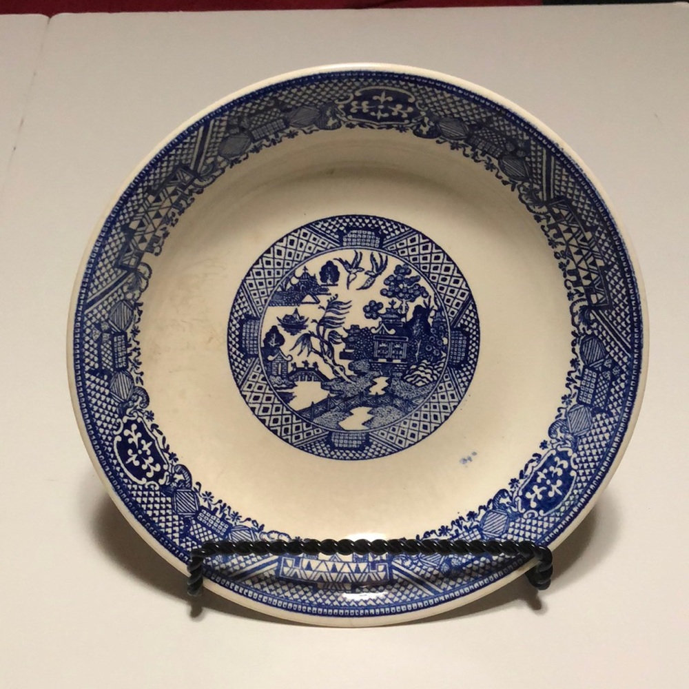 Vintage Bowl with Japan Art